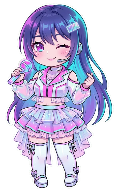 小兰的偶像演出服